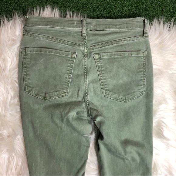 Free People High Rise Distressed Skinny Jeans - Picture 8 of 8